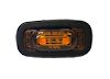 TECNIQ Amber Mini Oval Stick-On Sidemarker LED Light, S39 #S39-AA00-1