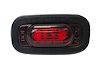 TECNIQ Red Mini Oval Stick-On Sidemarker LED Light, S39 #S39-RR00-1