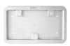 TECNIQ Gray Plastic License Plate Holder #L90-0G00-K