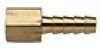 MOELLER 1/4" Female NPT x 3/8" Brass Hose Barb #033478-10