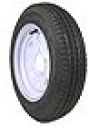 LOADSTAR 5.30x12 Trailer Tire & Painted Rim, Load Range B