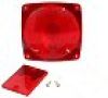 PETERSON Square Trailer Light Lens Kit #E440-15