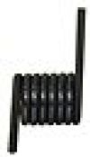 Big Tex LH Torsion Ramp Spring, 90 Deg. 1-1/2" Shaft #7180085