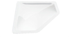 ICON RV Neo-Angle Skylight, 16" x 34" White #01871