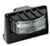 TRUCK-LITE Black LED License Plate Light #15041