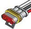 TRUCK-LITE 8" Fit 'N Forget Stop/Turn/Tail Plug #94707