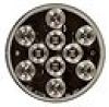 Clear LED 4" Round Utility Light #BUL43CB