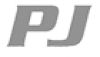 PJ TRAILER Decal, Silver PJ #160715