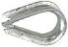 3/8" Galvanized Steel Rope Thimble #S-1540