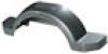 FULTON Silver Plastic Fender, 40" Long #008593