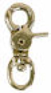 Bronze Swivel Eye Trigger Snap 1/2" #S-1100P