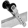 CE SMITH 5" Adjustable Black Keel Roller Bracket Assembly #32003G