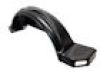 EZ-LOADER Black Plastic Fender w/ 2-Hole Cutout, 42" Long #250-023725-12