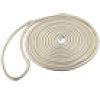 3/8" x 20' Gold/White Double Braid Nylon Dock Line #26512