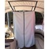 60" Tall Bimini Top Mount Privacy Curtain #53006