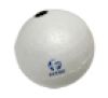 6-1/2" Round Styrofoam Float, White #FI-377