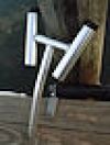 WAHOO Industries Aluminum Double Rod Holder #105