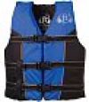 Type III Youth Full Throttle Nylon Ski Vest - Blue/Black #112200-500-002-22