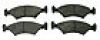UFP DB-35 Gold Series Organic Disc Brake Pad Set (One Axle) #31766