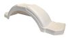 KARAVAN White Plastic Fender w/ NO Cutout, 40" Long #206-00049-WT