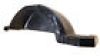 KARAVAN Black Plastic Fender, 43" Long #206-00052-BL