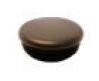 KARAVAN Round Plastic End Cap, 2-3/8" #229-00634