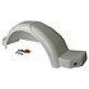 SHORELAND'R RH White Plastic Fender Kit w/Light, 39-1/2" Long #SK0119-01