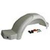 SHORELAND'R LH White Plastic Fender Kit w/ Cutout, 42-1/2" Long #SK0331-01