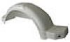 SHORELAND'R RH White Plastic Fender, 39-1/2" Long #6199601
