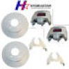 HYDRASTAR Single Axle 10" Dacromet Slip-On Disc Brake Kit, 3.5k #E303-3K1SO-A