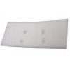 MAGIC TILT Molded UHMW Rub Strip w/Holes 4" x 10" #PP2245