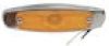 Grote Amber Low-Profile Clearance Light w/ Bezel #45663