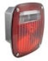 Grote Rectangle Stop/Turn/Tail Lamp, Wired #50972