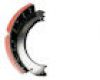 SIRCO Lined Brake Shoe, 16.5" x 8.625" #L4726