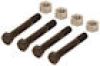 SIRCO 9/16" x 3-1/2" Shackle Bolt & Nut (4-pack) #SP04-040
