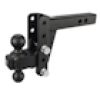 BULLETPROOF 2" Heavy Duty, 4" Drop/Rise Hitch #HD204