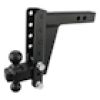 BULLETPROOF 2" Heavy Duty, 8" Drop/Rise Hitch #HD208