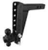 BULLETPROOF 2" Heavy Duty, 10" Drop/Rise Hitch #HD2010