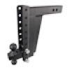 BULLETPROOF 2-1/2" Extreme Duty, 12" Drop/Rise Hitch #ED2512