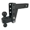 BULLETPROOF 2-1/2" Medium Duty, 4" Drop/Rise Hitch #MD254