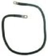 24" 4 AWG  Marine Battery Cable (Black) #200014