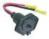 ATTWOOD 12V Trolling Motor Female Plug (2-Wire) #14350-3