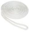 3/8" x 20' White Double Braid Nylon Dock Line #50013211