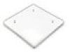 4-1/2" Square Slide-Out Cap, Polar White #547