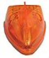 TRUCK-LITE Triangular LED Bus Lamp (Amber) #1155A
