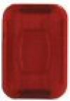 Red Snap-In Blank Switch Cover #13125