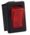Mini Illuminated On/Off Switch, Red/Black #12765
