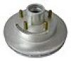 KODIAK 10" Vented Integral Rotor/Hub, Gal-Dex #R/HUB-10DAC