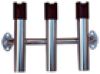 Anglers Aluminum Side Mount 3-Rod Holder #365