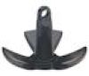 Black Poly River Anchor, 12 lb. #9945B1